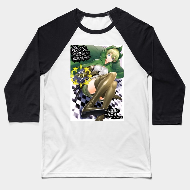 Danmachi Baseball T-Shirt by CERA23